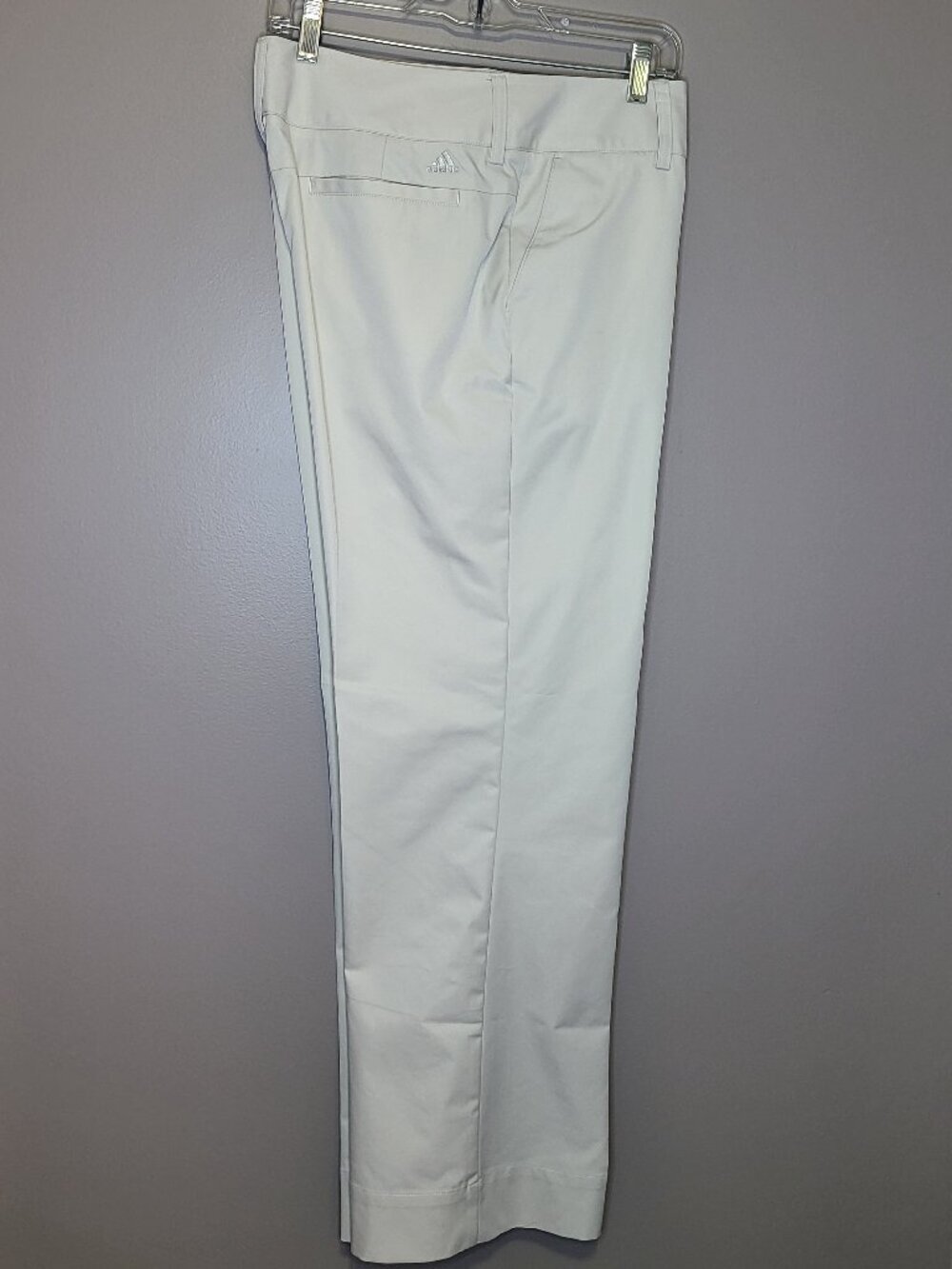 Adidas ClimaLite Golf Pants Women's Size 14 Tan Performance Trouser